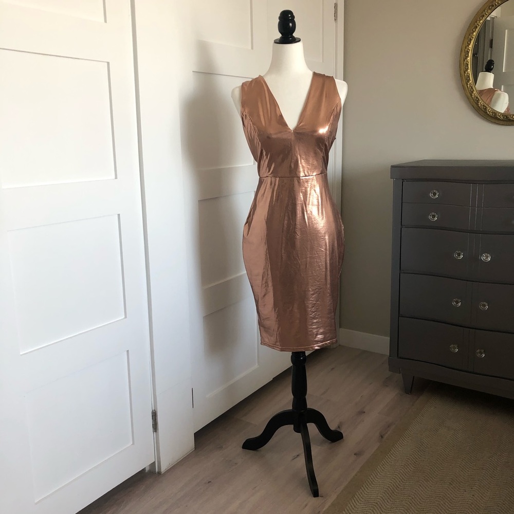 Rose gold evening/formal dress